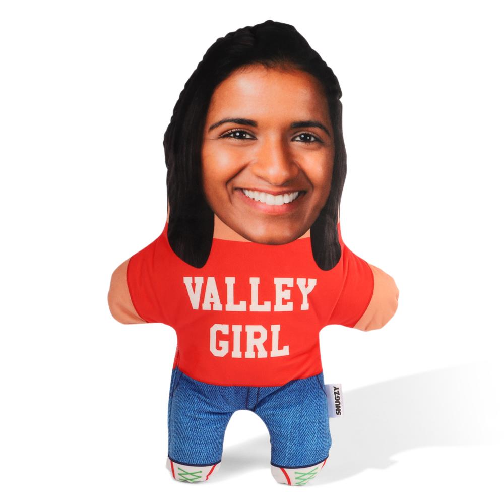 Valley Girl Face Pillow