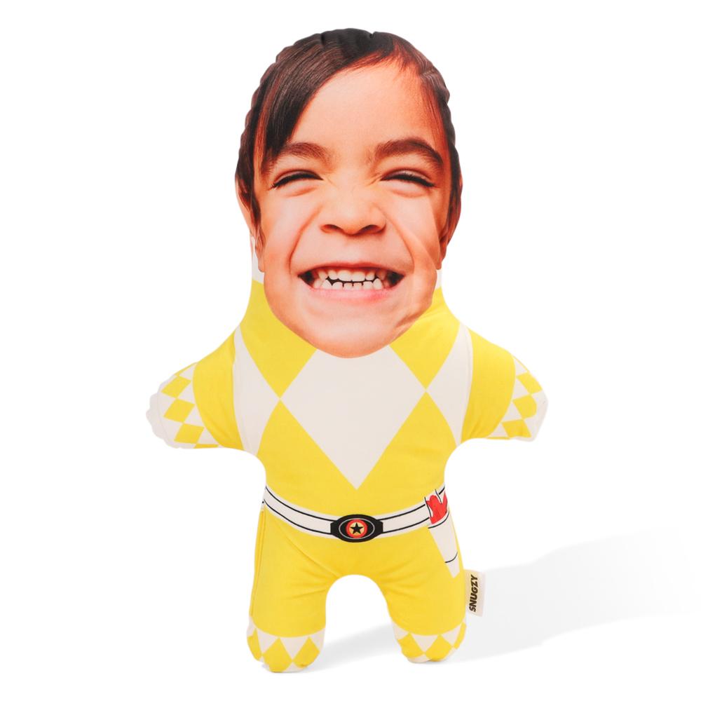 Yellow Rangers Face Pillow