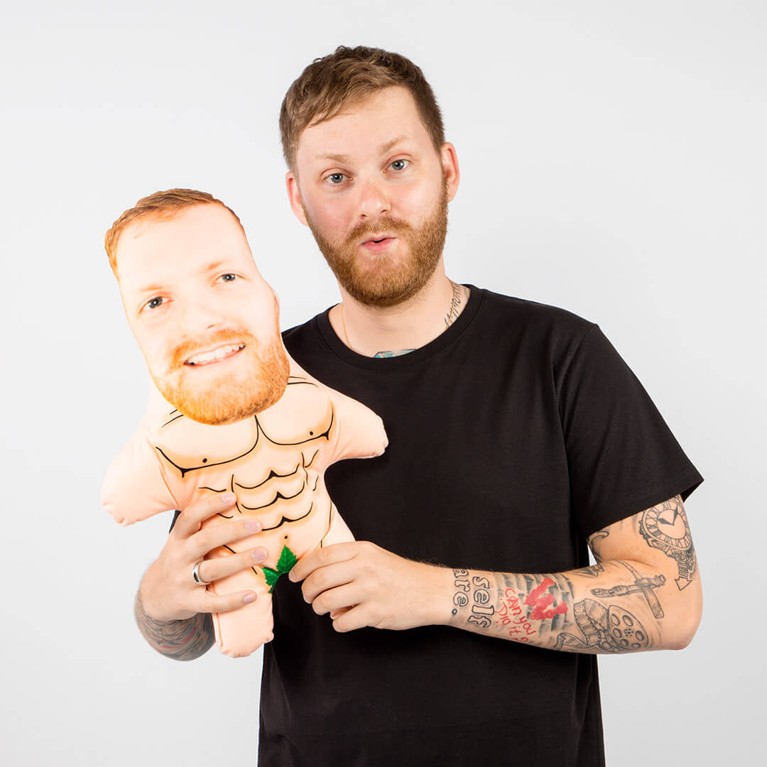 Naturist Face Pillow