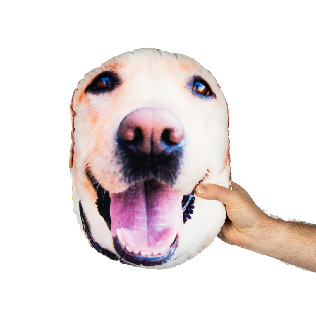 Custom Dog Face Pillow