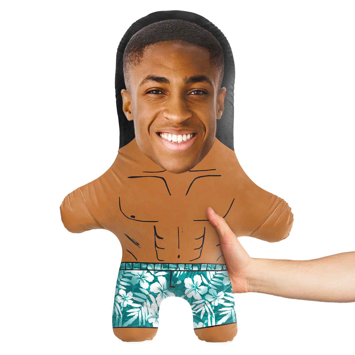 Beach Boy Face Pillow