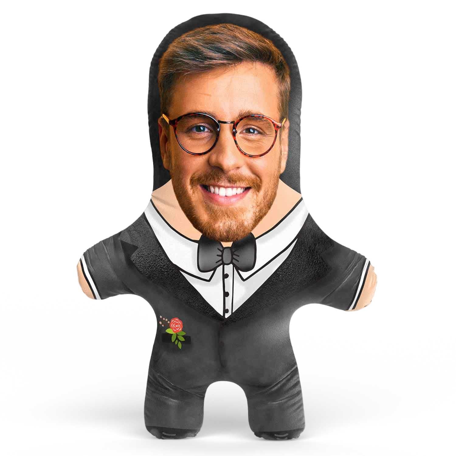 Groom Face Pillow