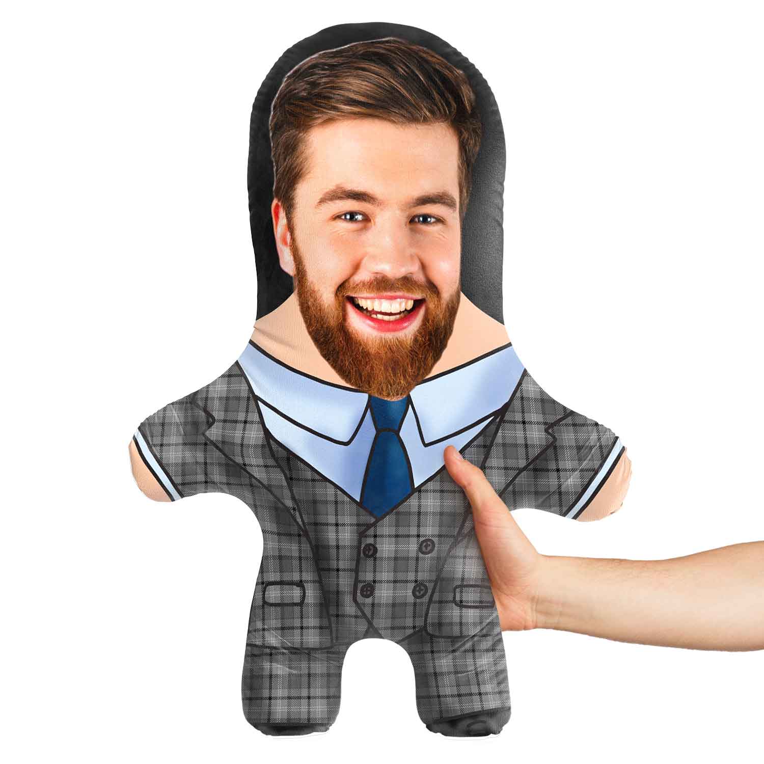 Suit Face Pillow