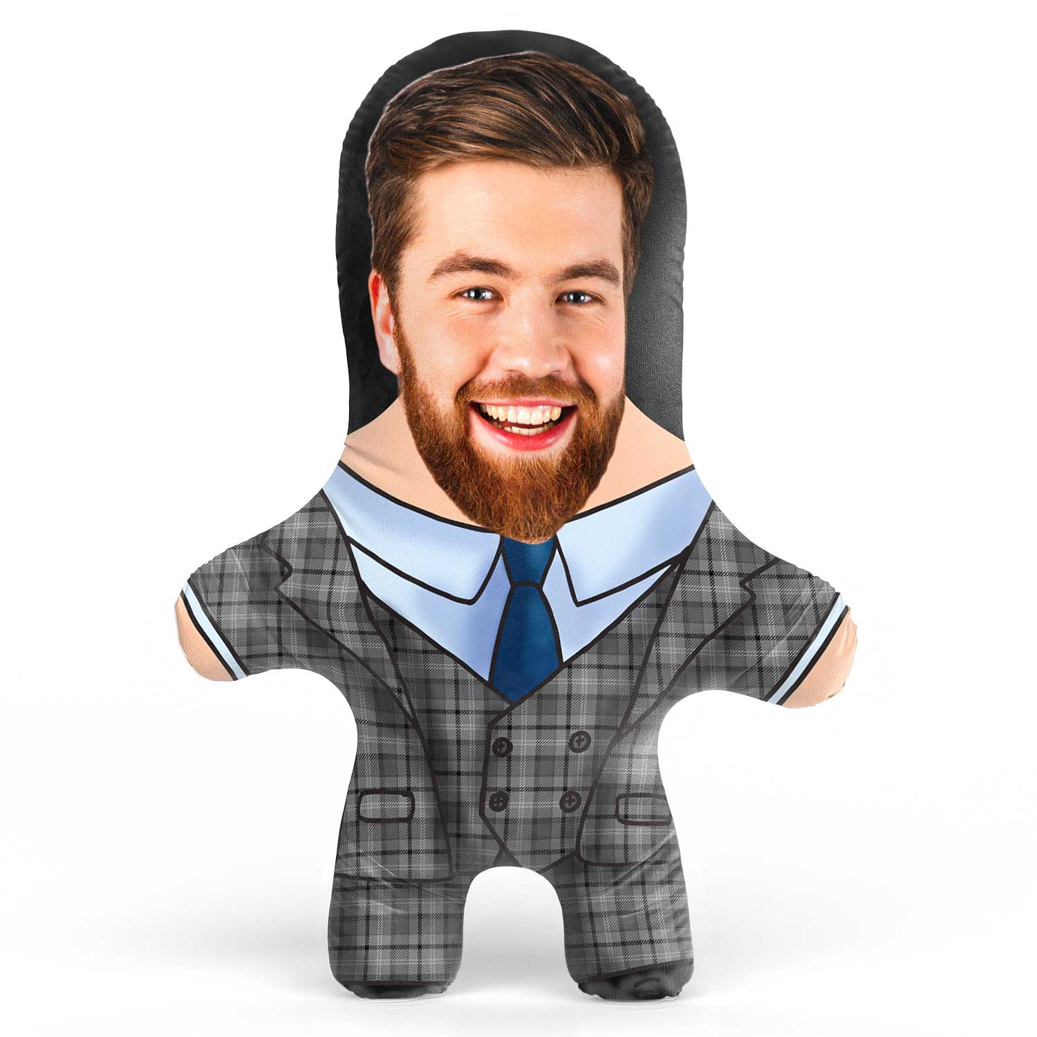 Suit Face Pillow