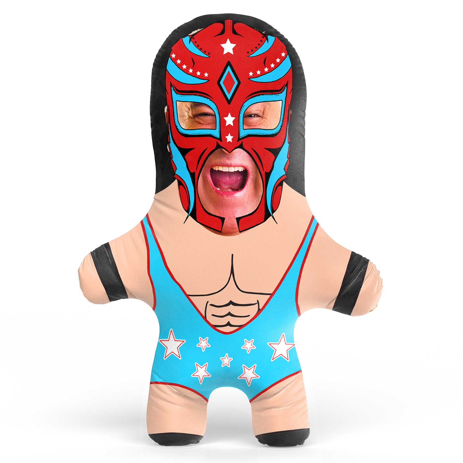Wrestler Face Pillow