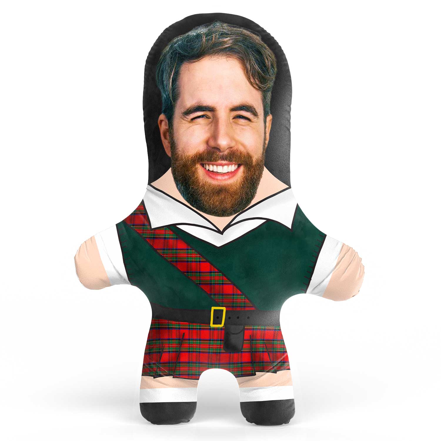 Scotsman Face Pillow