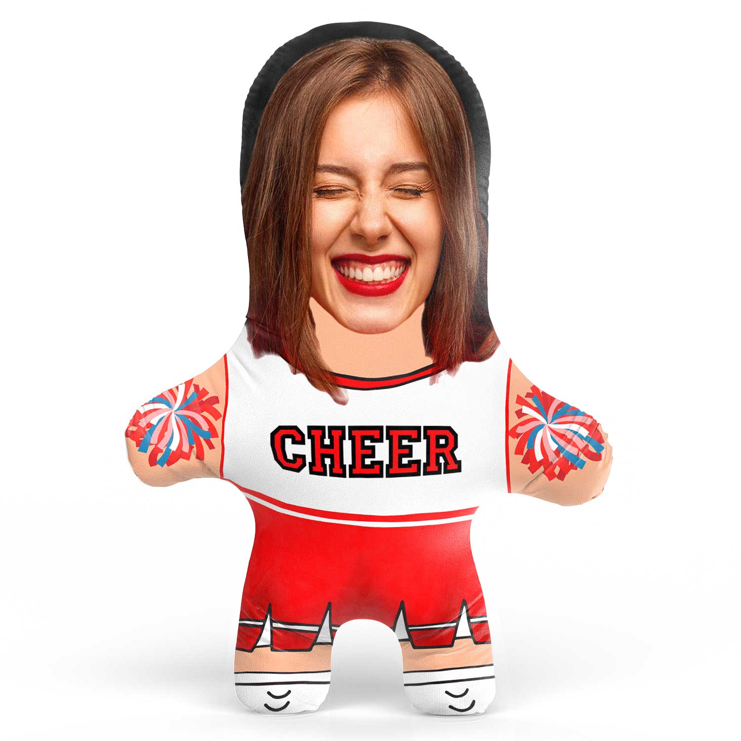 Cheerleader Face Pillow