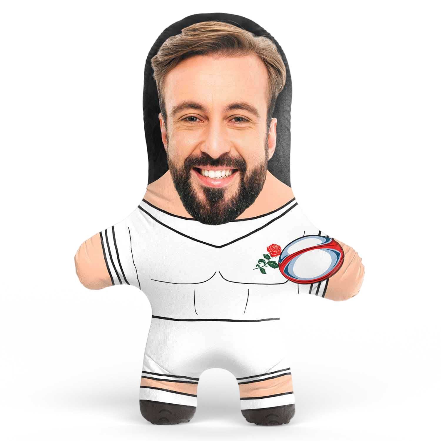 England Rugby Face Pillow