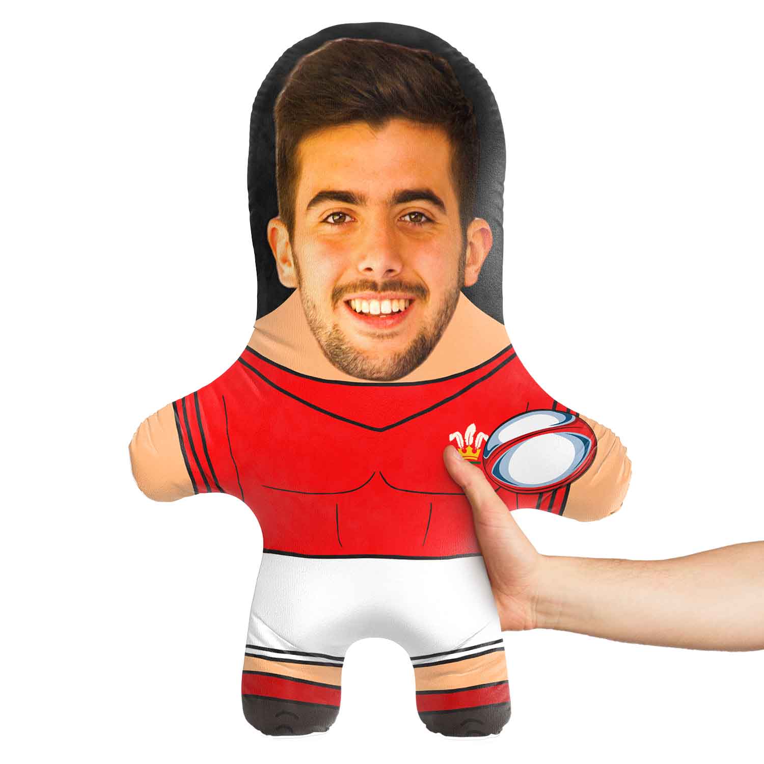 Wales Rugby Face Pillow