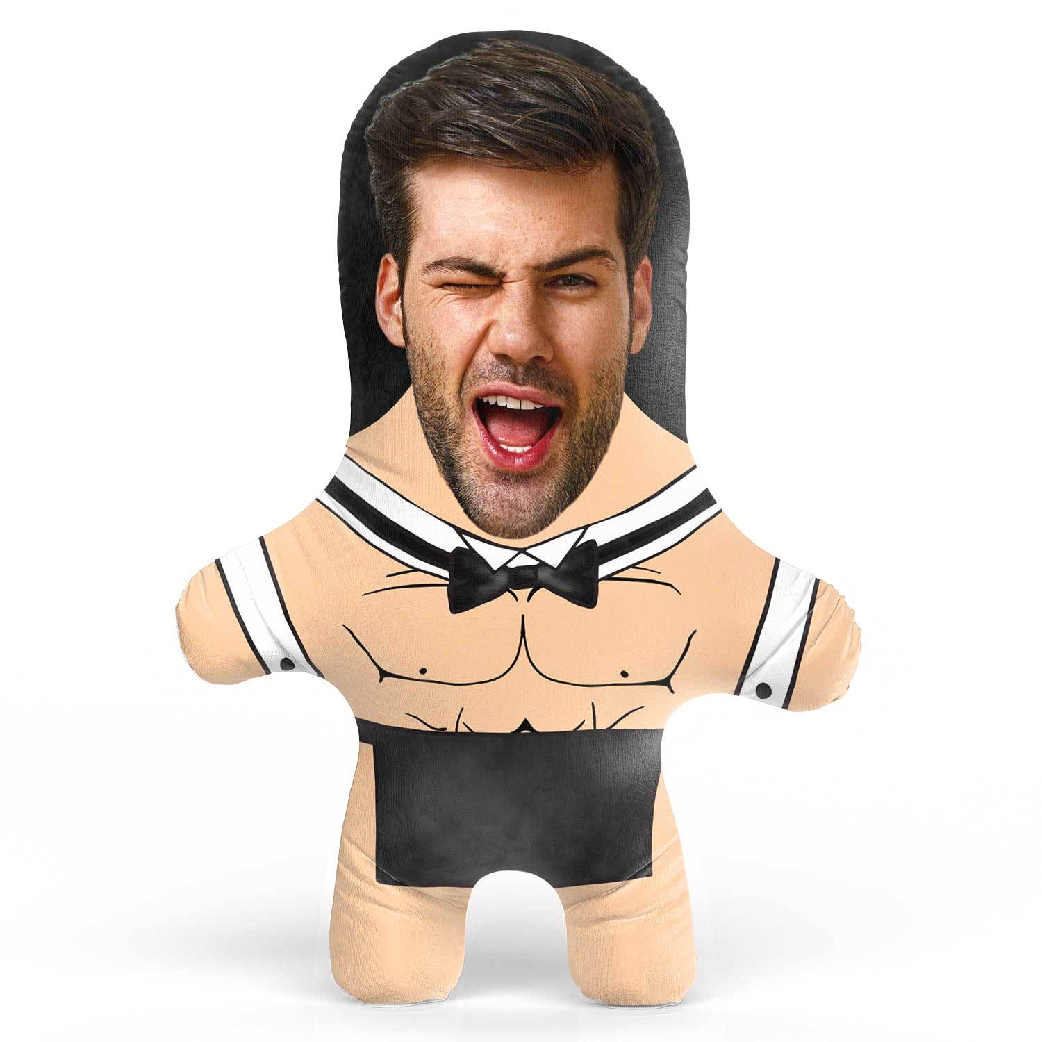 Butler In The Buff Face Pillow