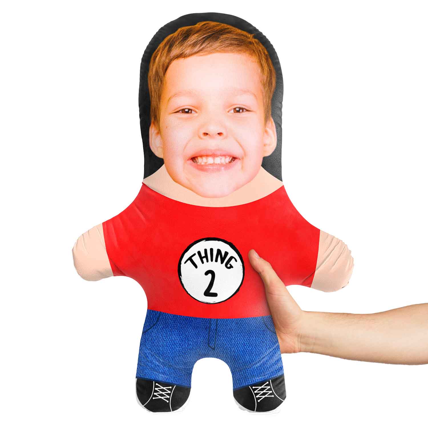 Thing 2 Face Pillow