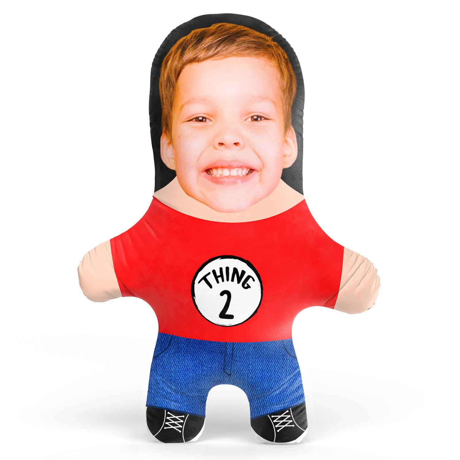 Thing 2 Face Pillow