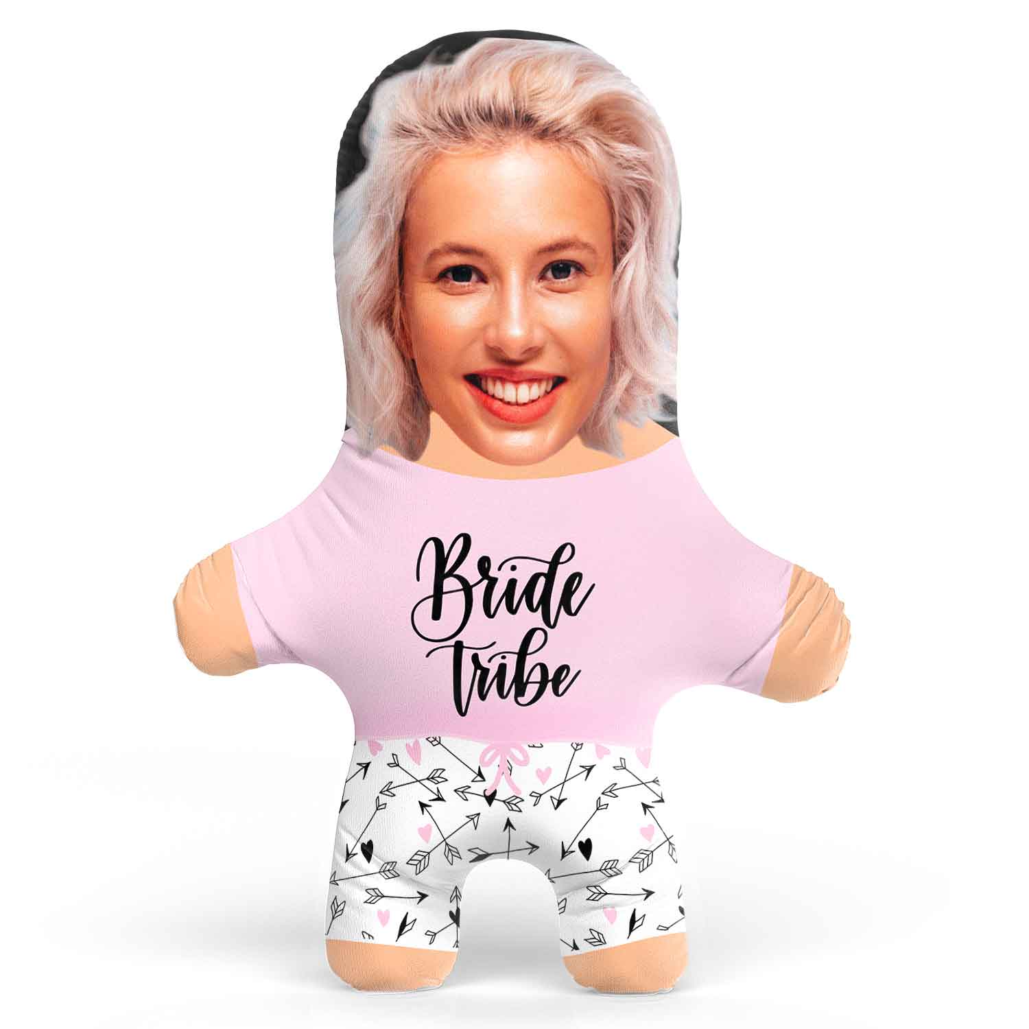 Bride Tribe Face Pillow