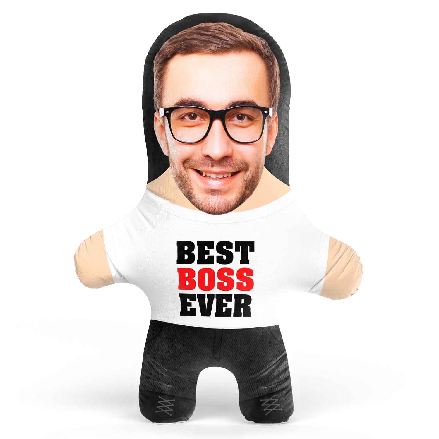 Best Boss Ever Face Pillow