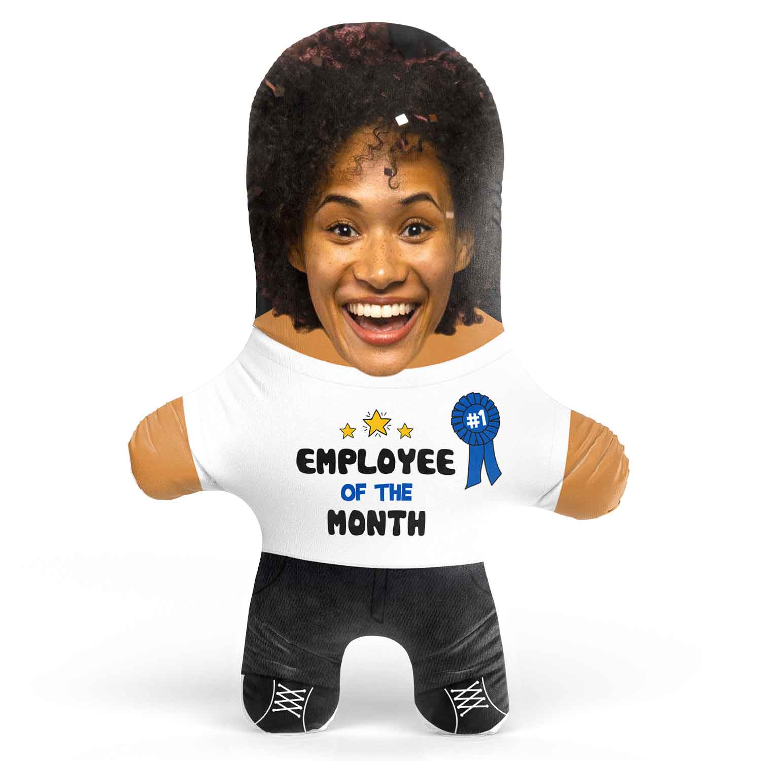 Employee of the Month Face Pillow