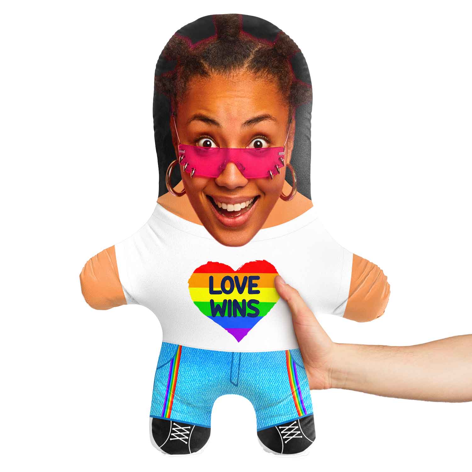 Love Wins Face Pillow