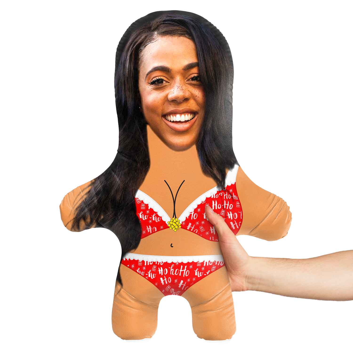 Christmas Bikini Face Pillow