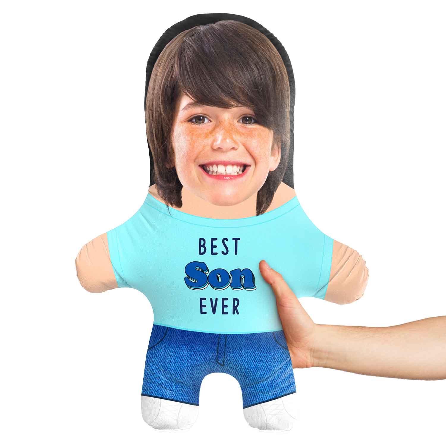 Best Son Ever Face Pillow