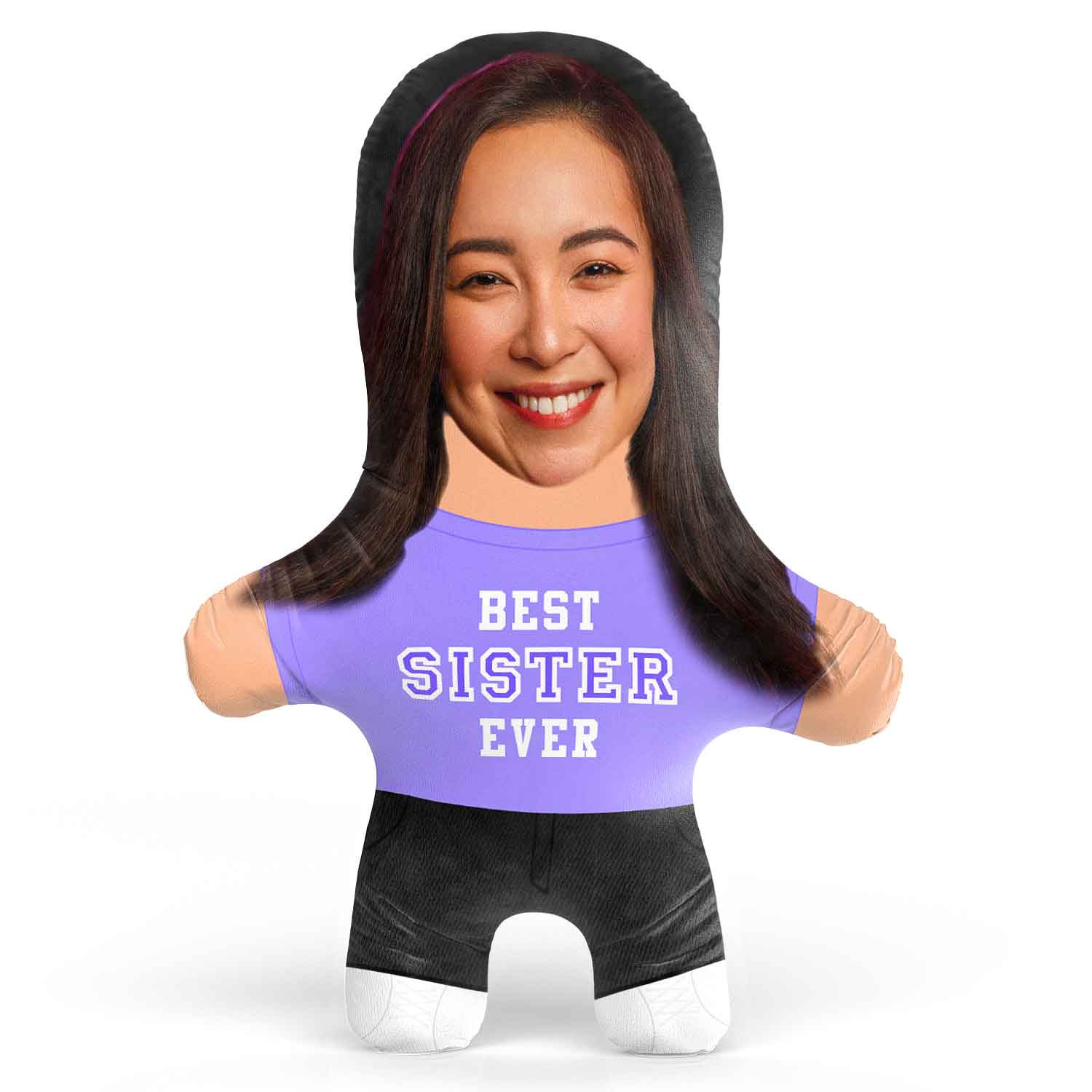 Best Sister Ever Face Pillow