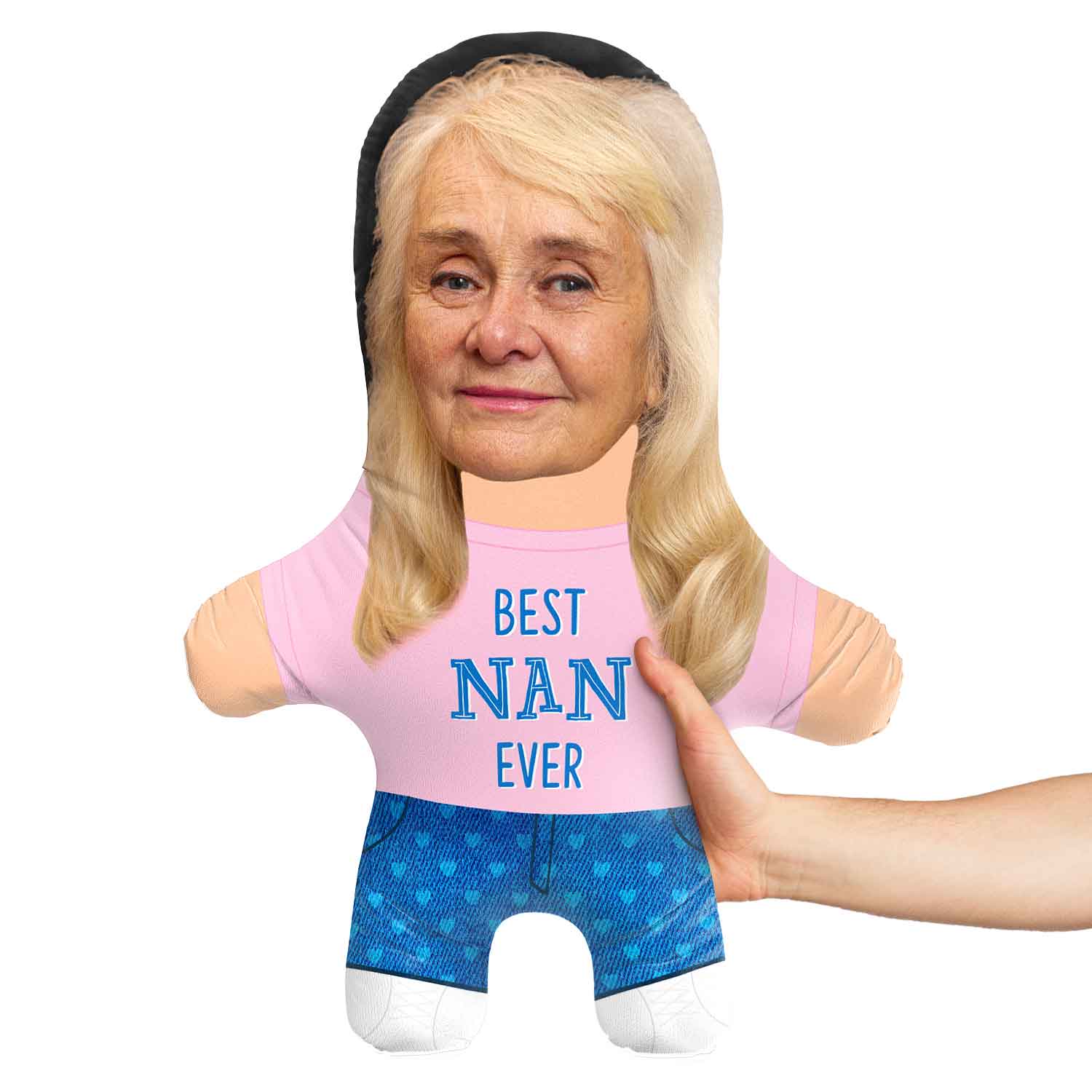 Best Nan Ever Face Pillow