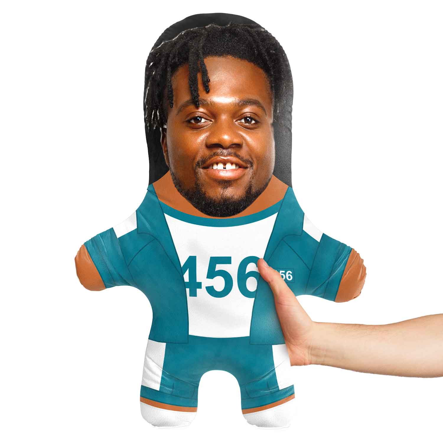 456 Tracksuit Face Pillow