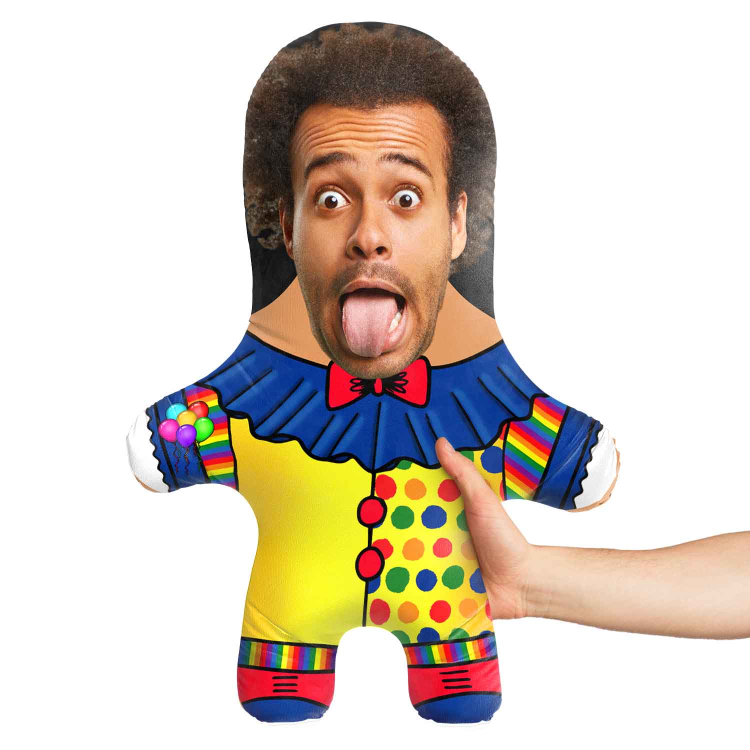 Clown Face Pillow