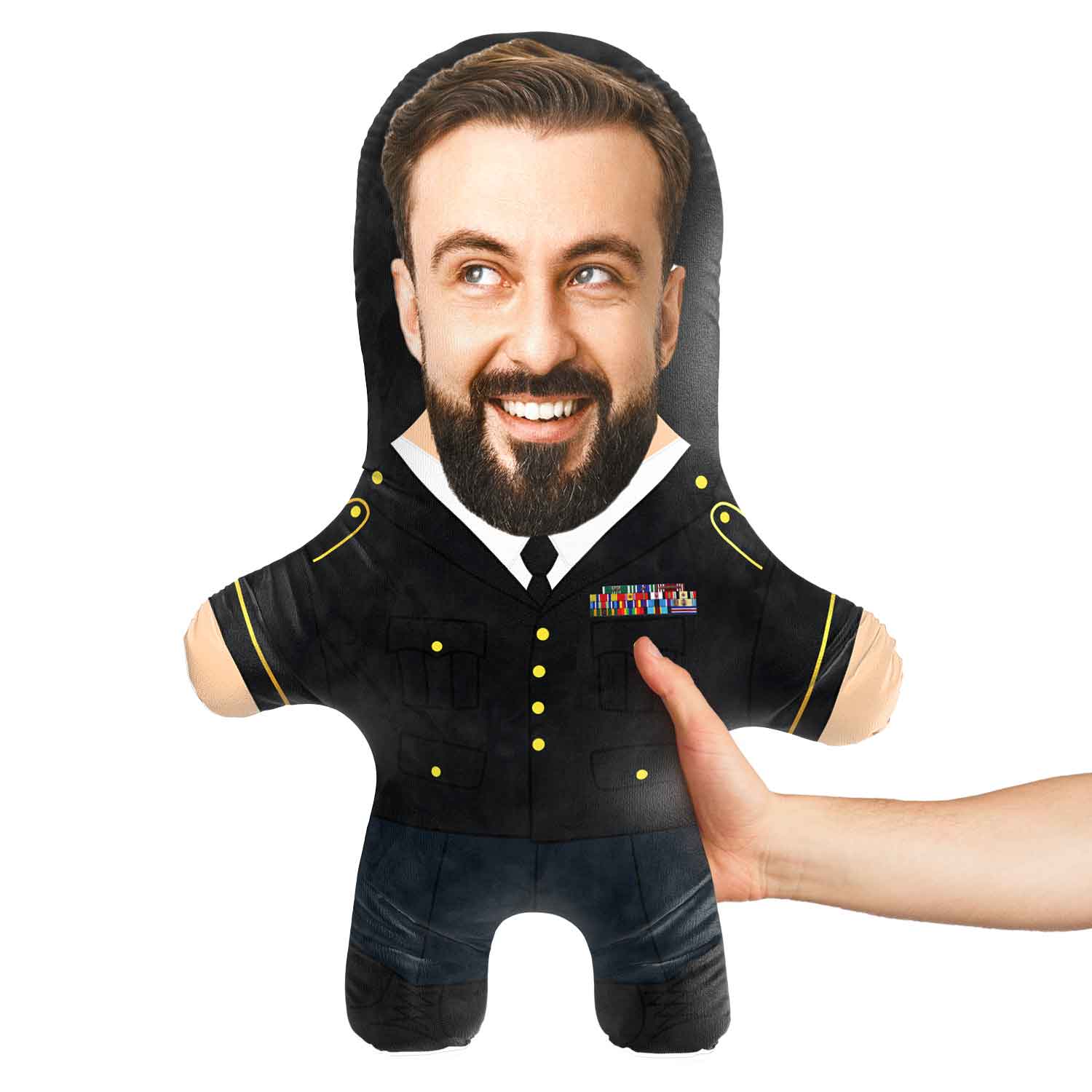 US Green Service Trousers Face Pillow