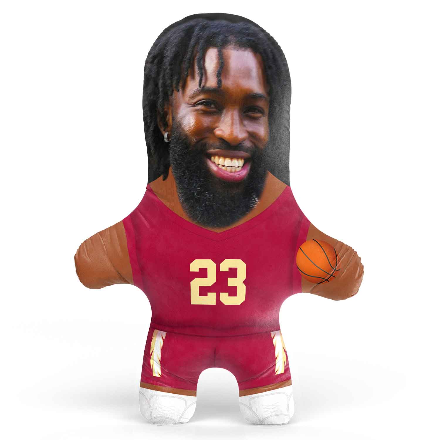 Florida College Basketball Face Pillow