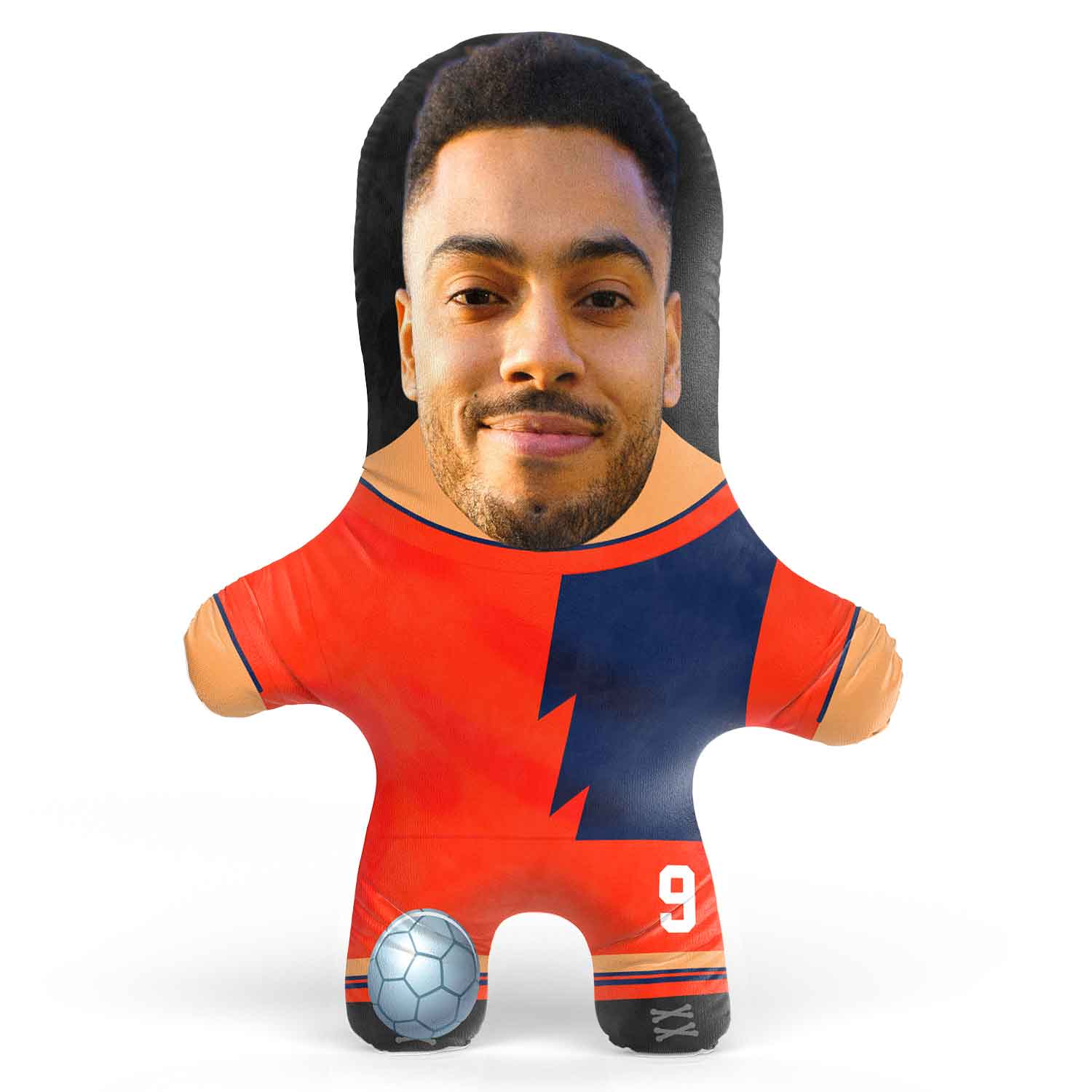 New York Soccer Face Pillow