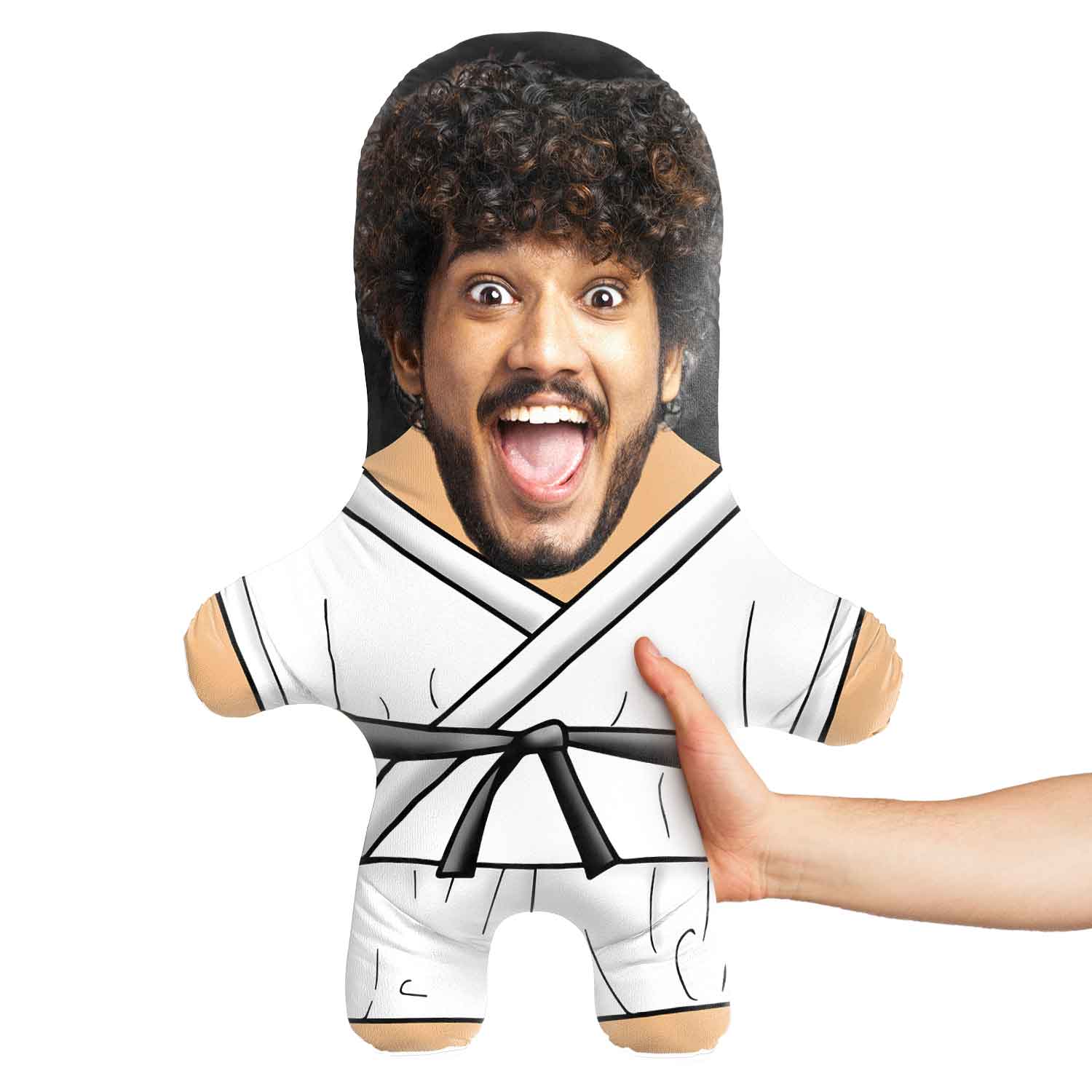 Karate Face Pillow