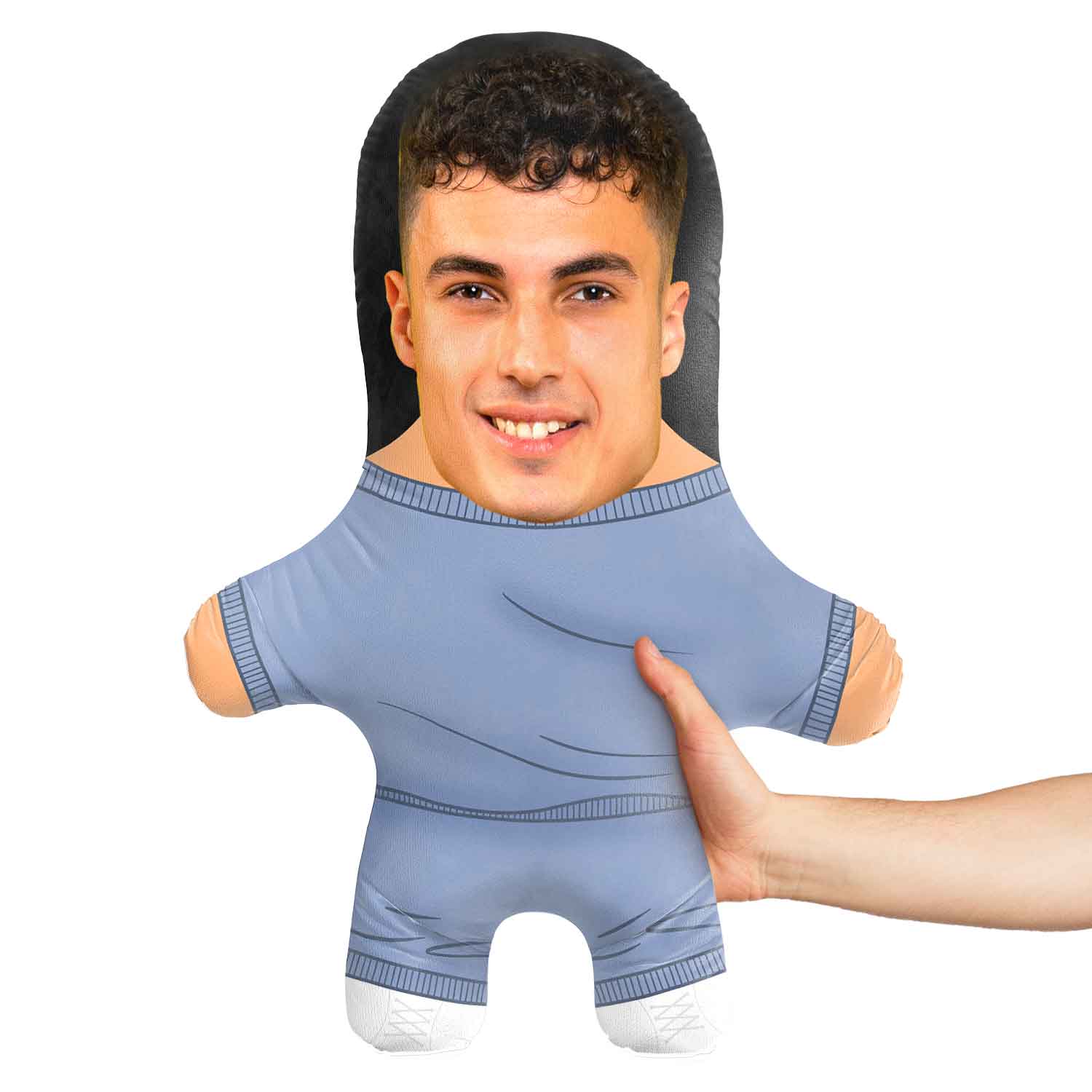 Prison Greys Face Pillow