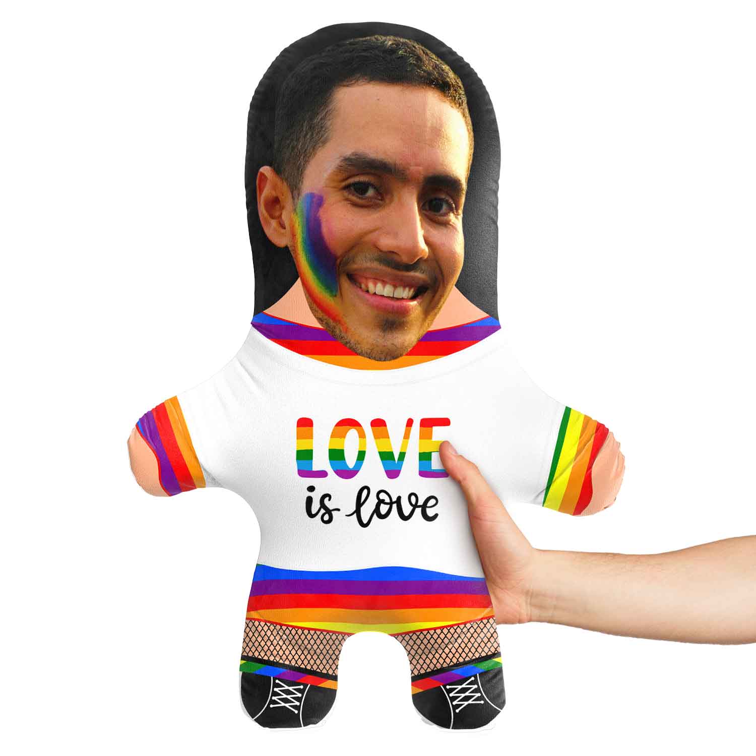 Pride Girl Face Pillow