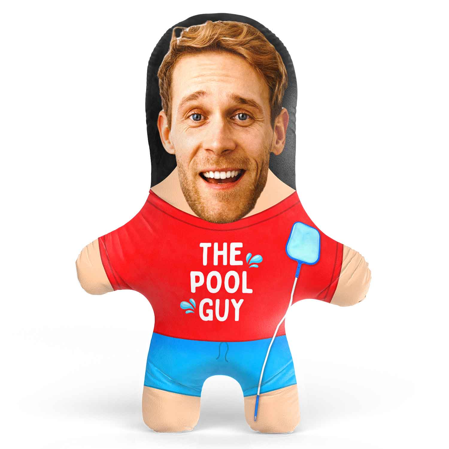 Pool Boy Face Pillow