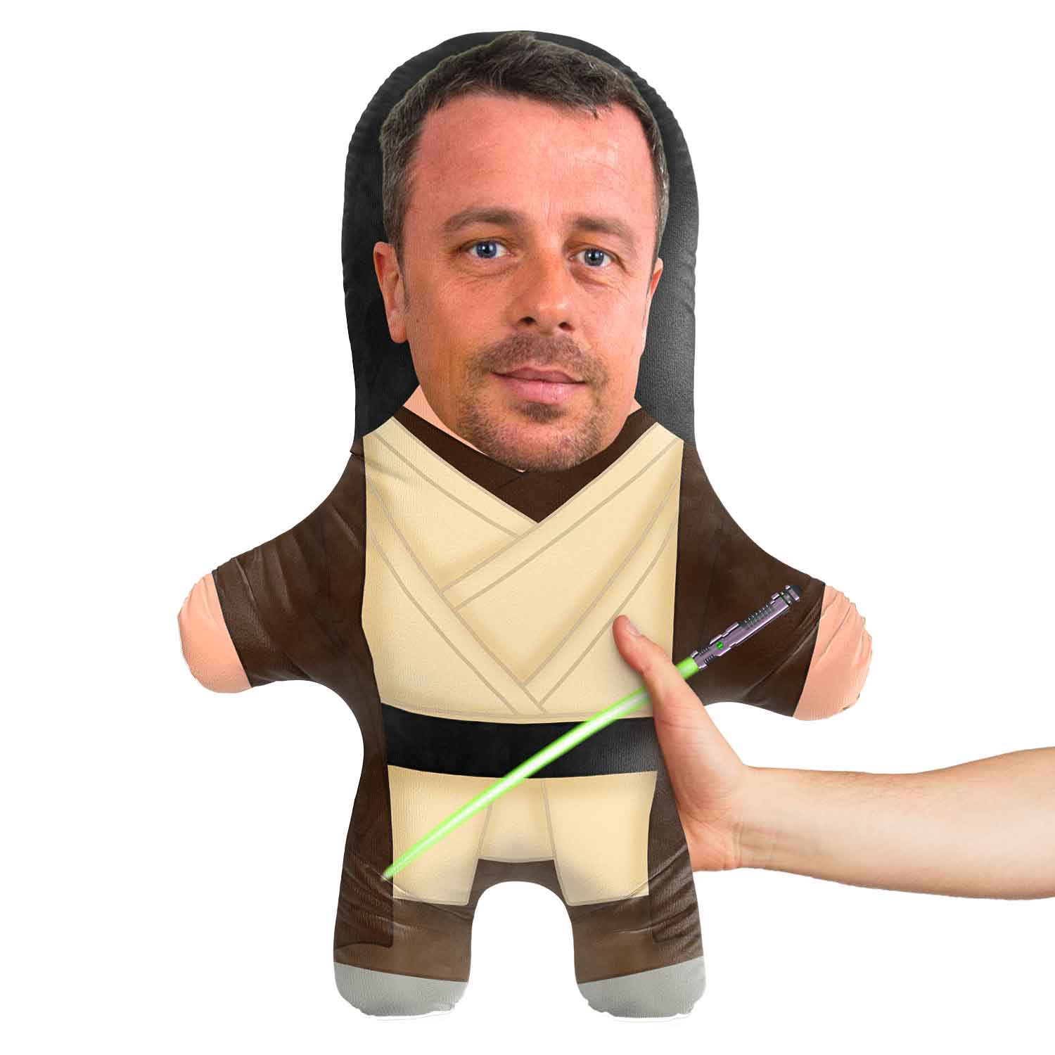 Male Space Fighter Face Pillow