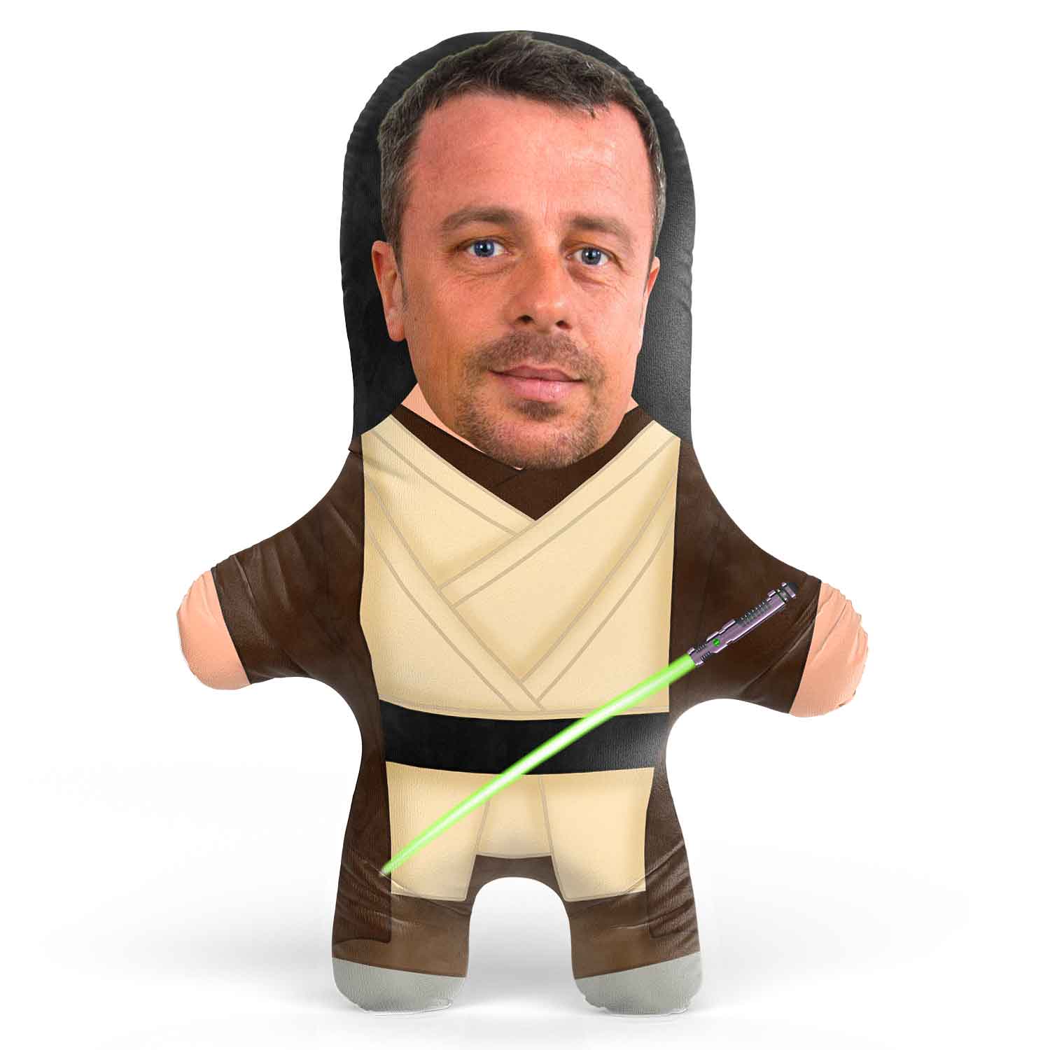Male Space Fighter Face Pillow