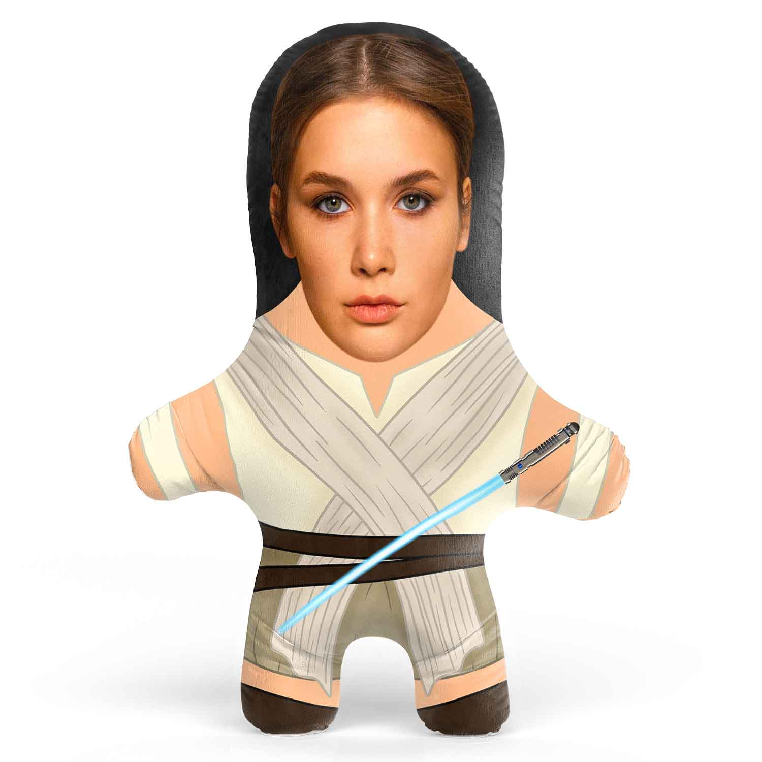 Female Space Fighter Face Pillow