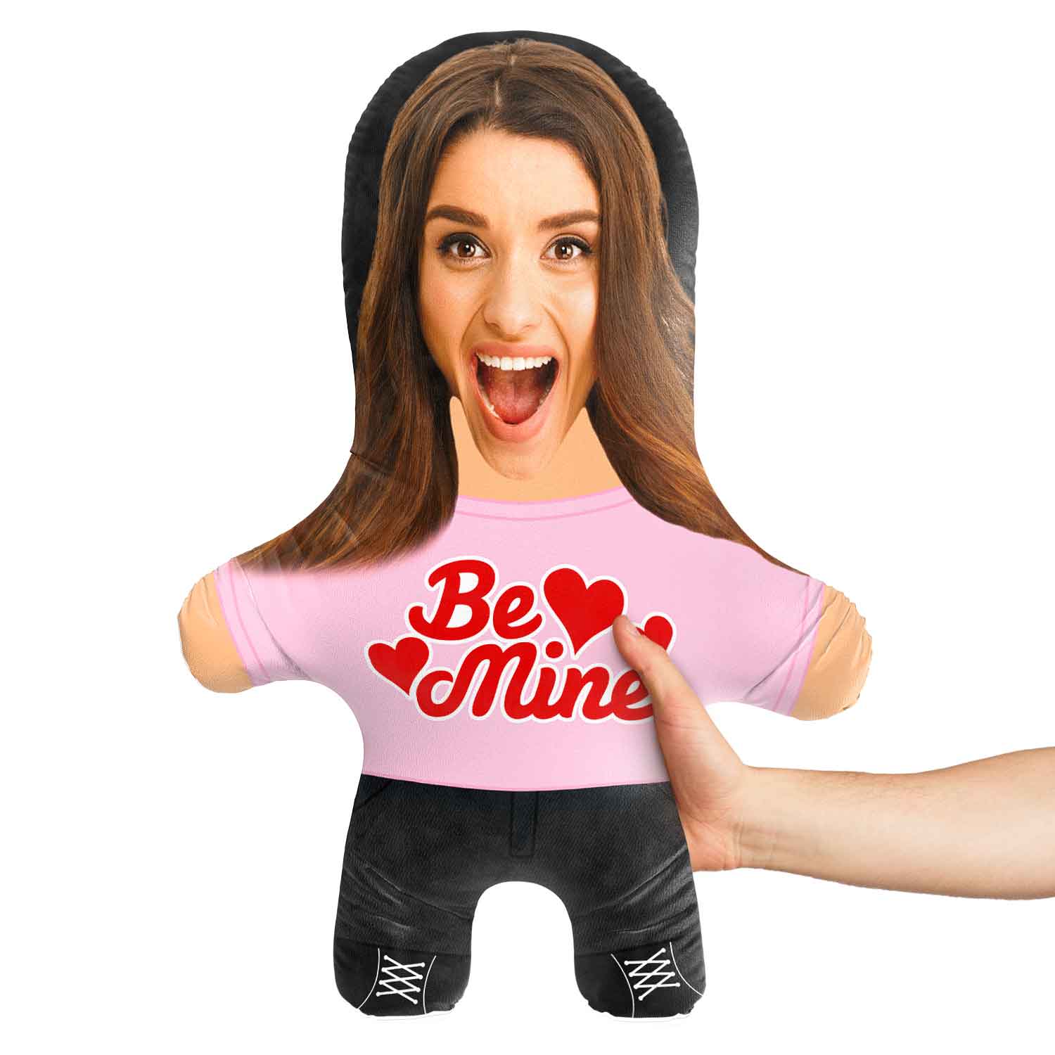 Be Mine Face Pillow