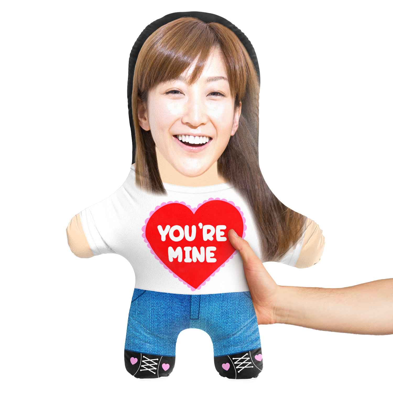 You're Mine Face Pillow