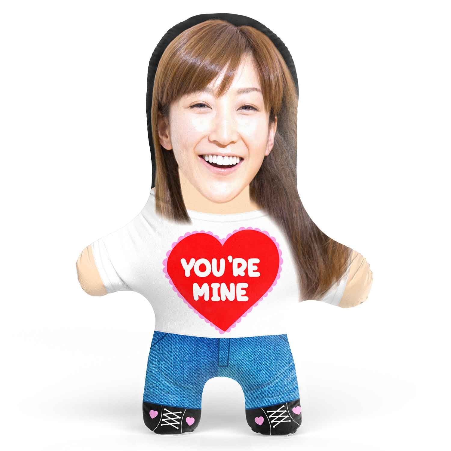 You're Mine Face Pillow