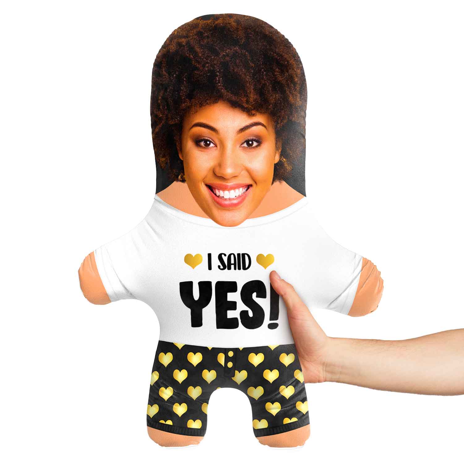 I Said Yes! Face Pillow