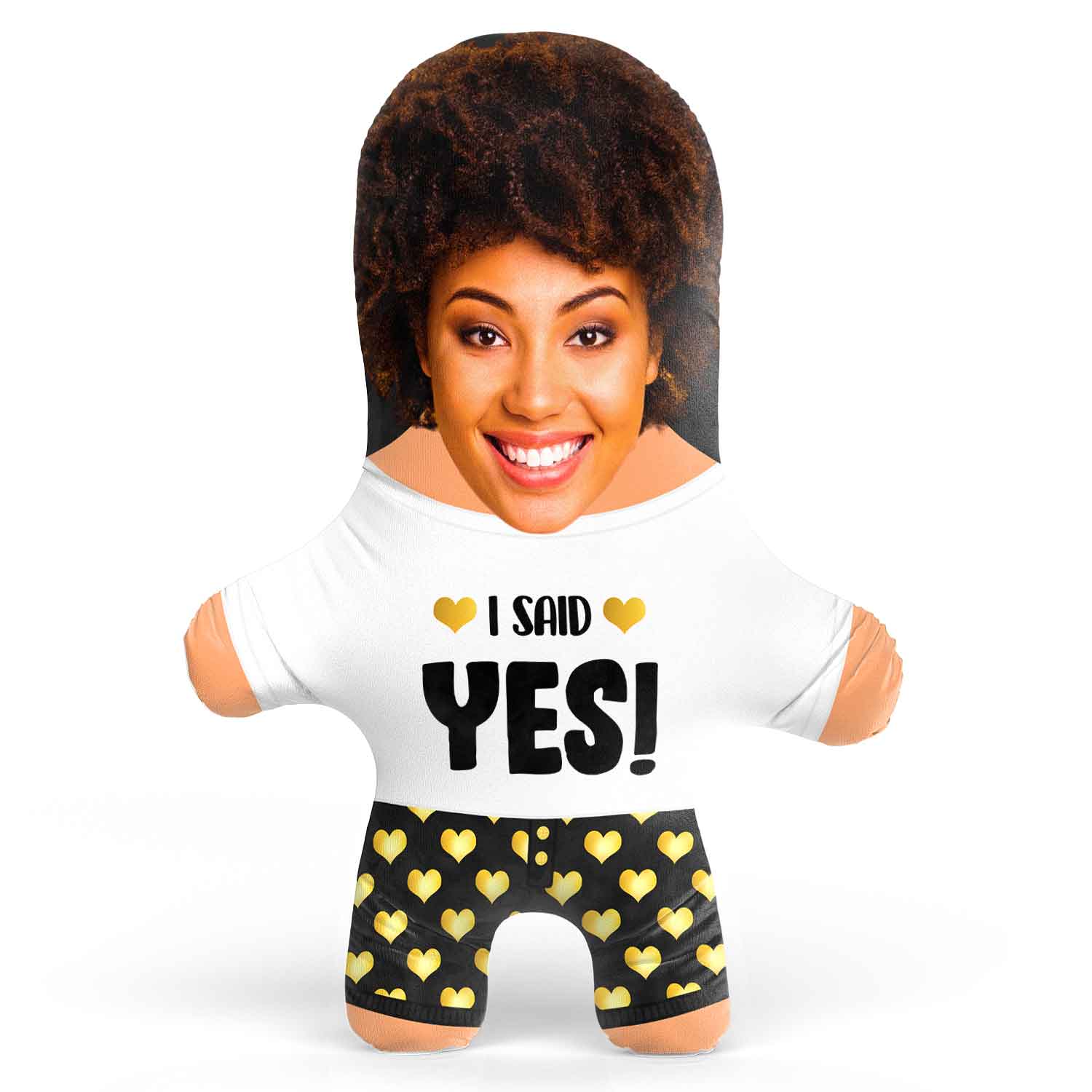I Said Yes! Face Pillow