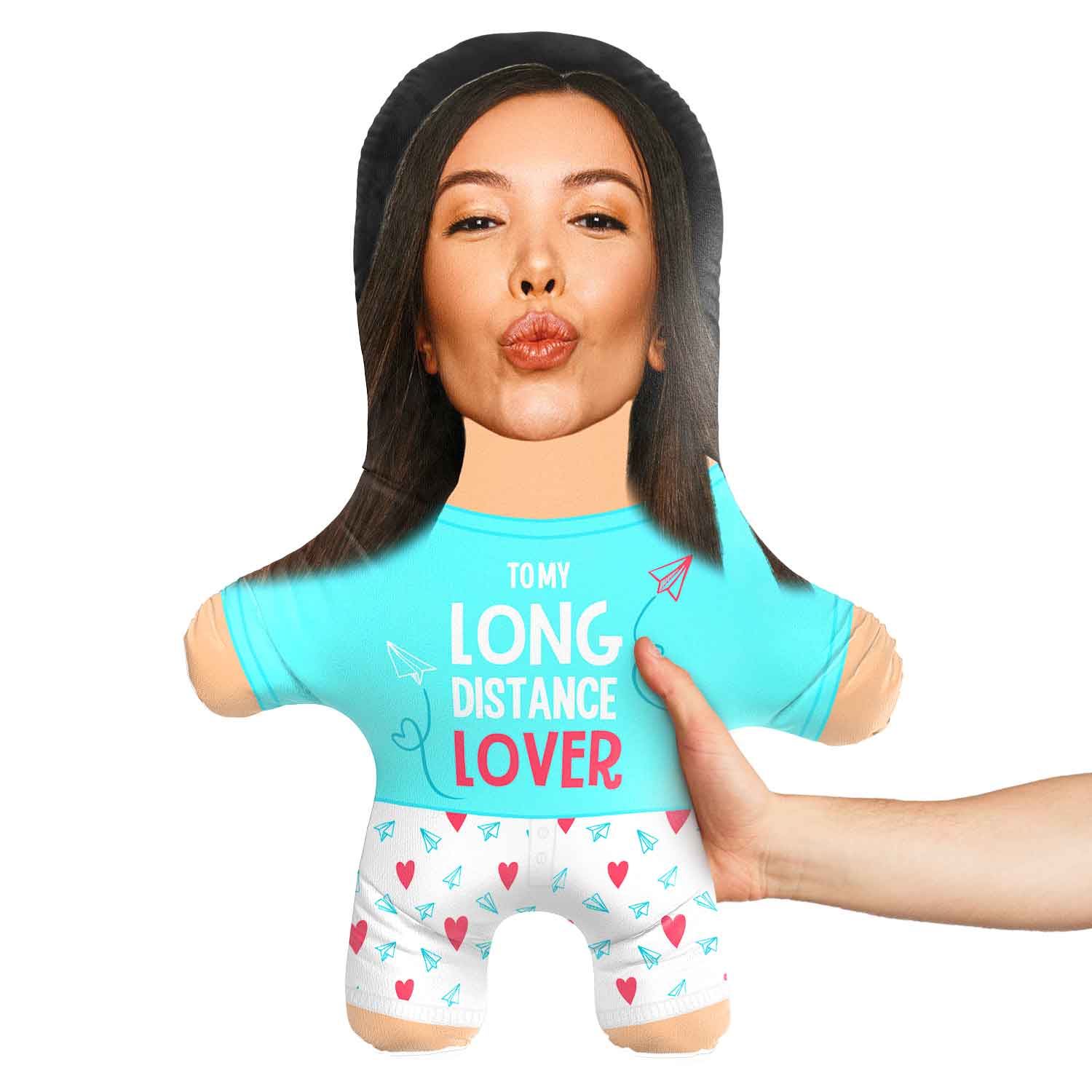 To My Long Distance Lover Face Pillow