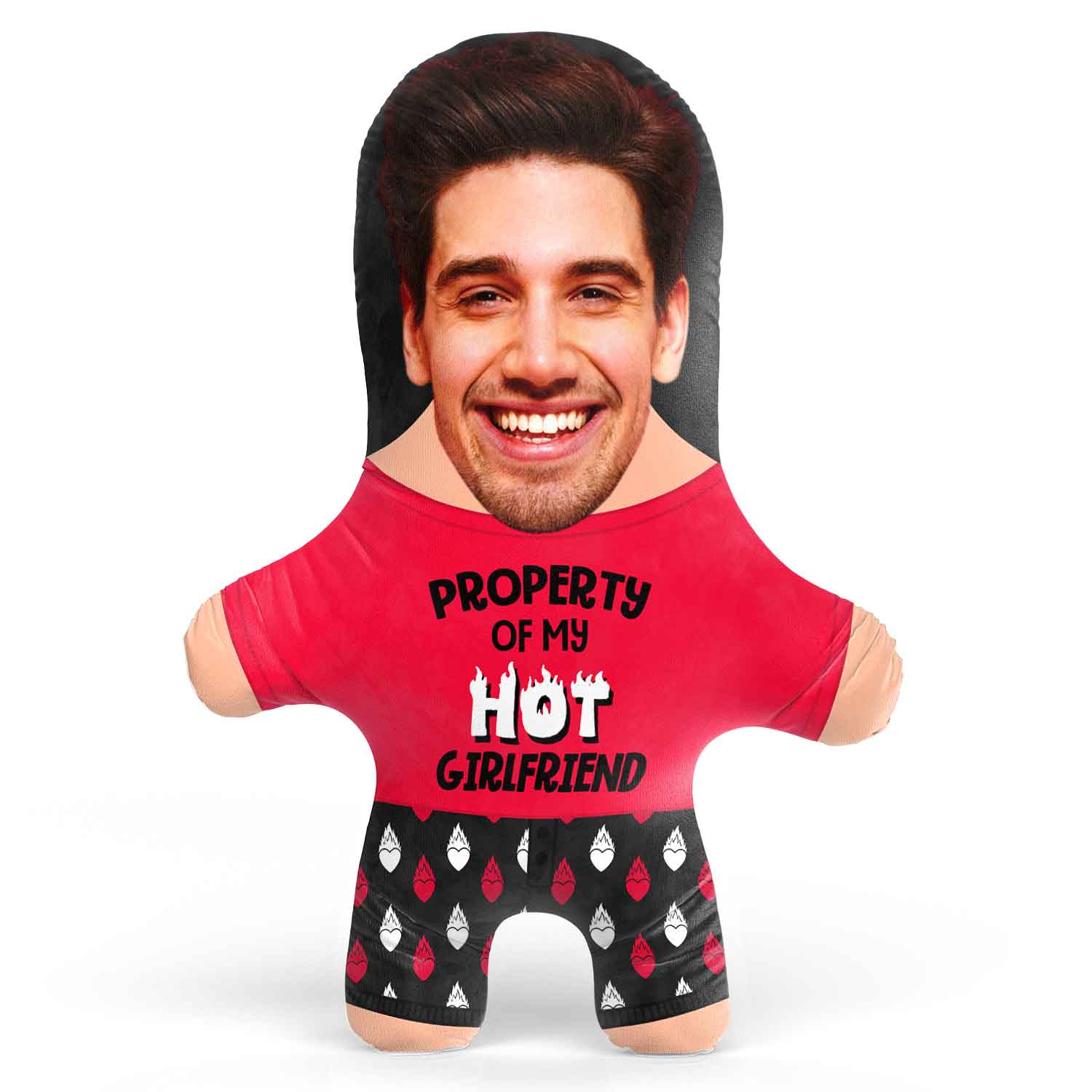 Property Of My Hot Girlfriend Face Pillow