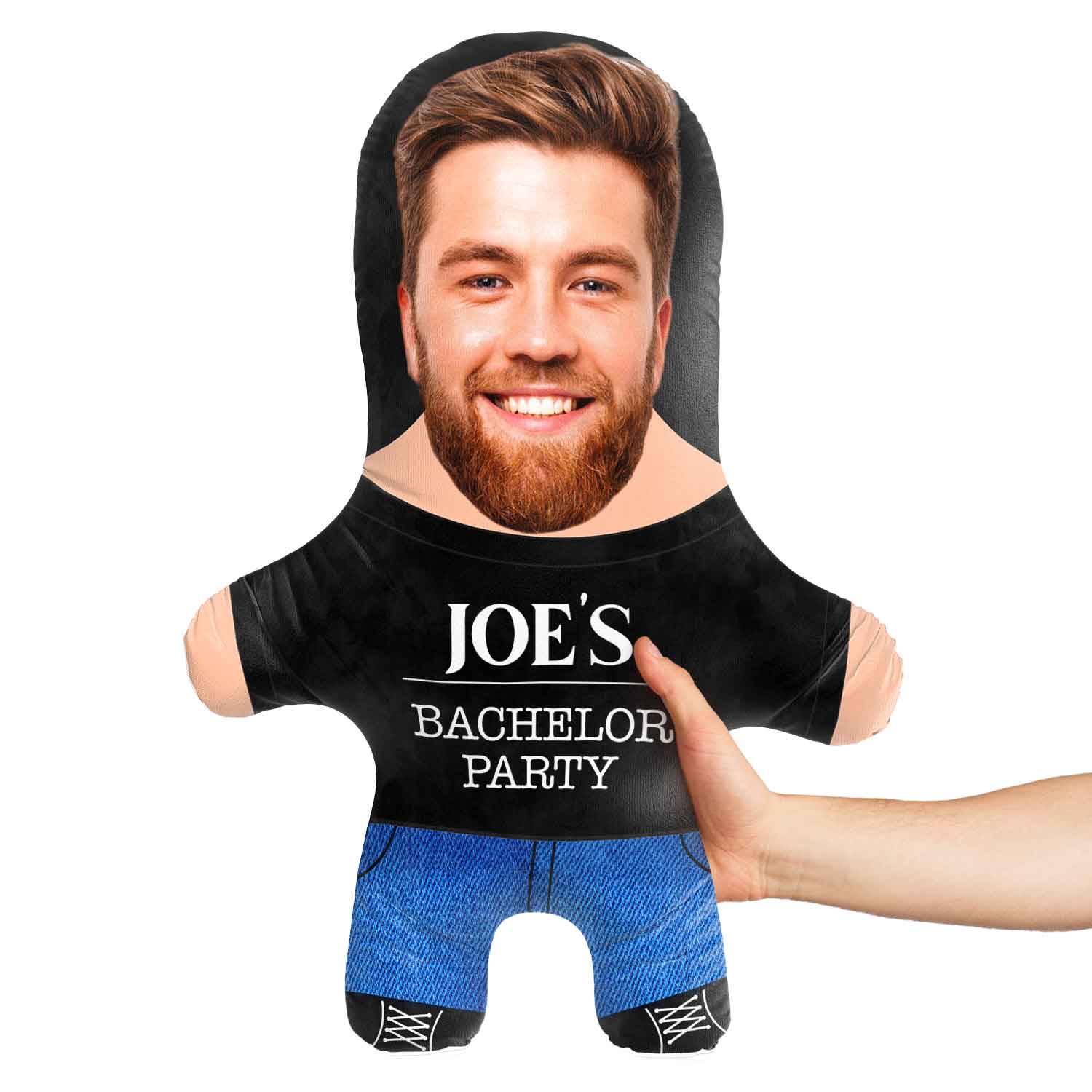 Bachelor Party Face Pillow