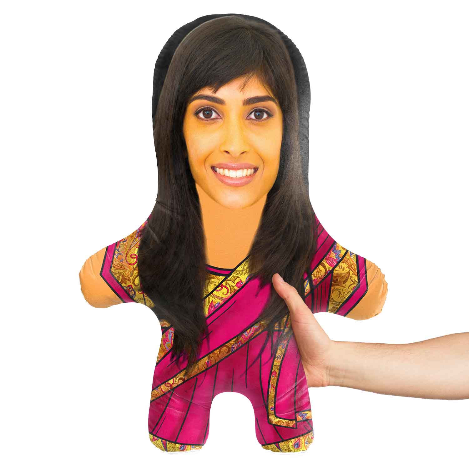 Sari Face Pillow