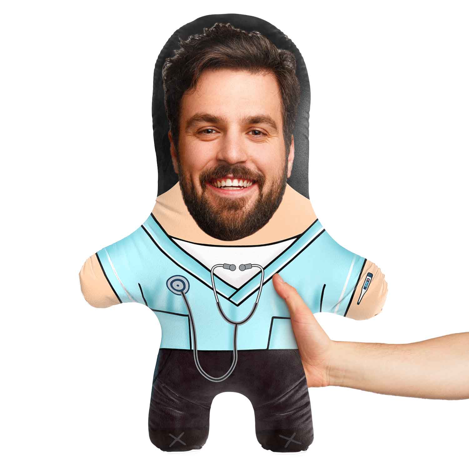 Jr Doctor Face Pillow