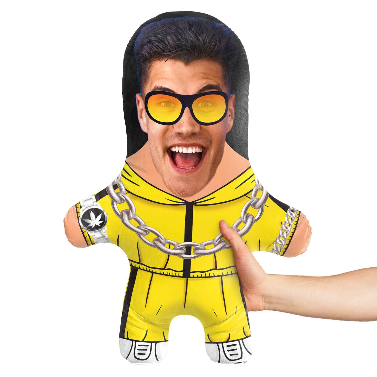 Ali G Face Pillow