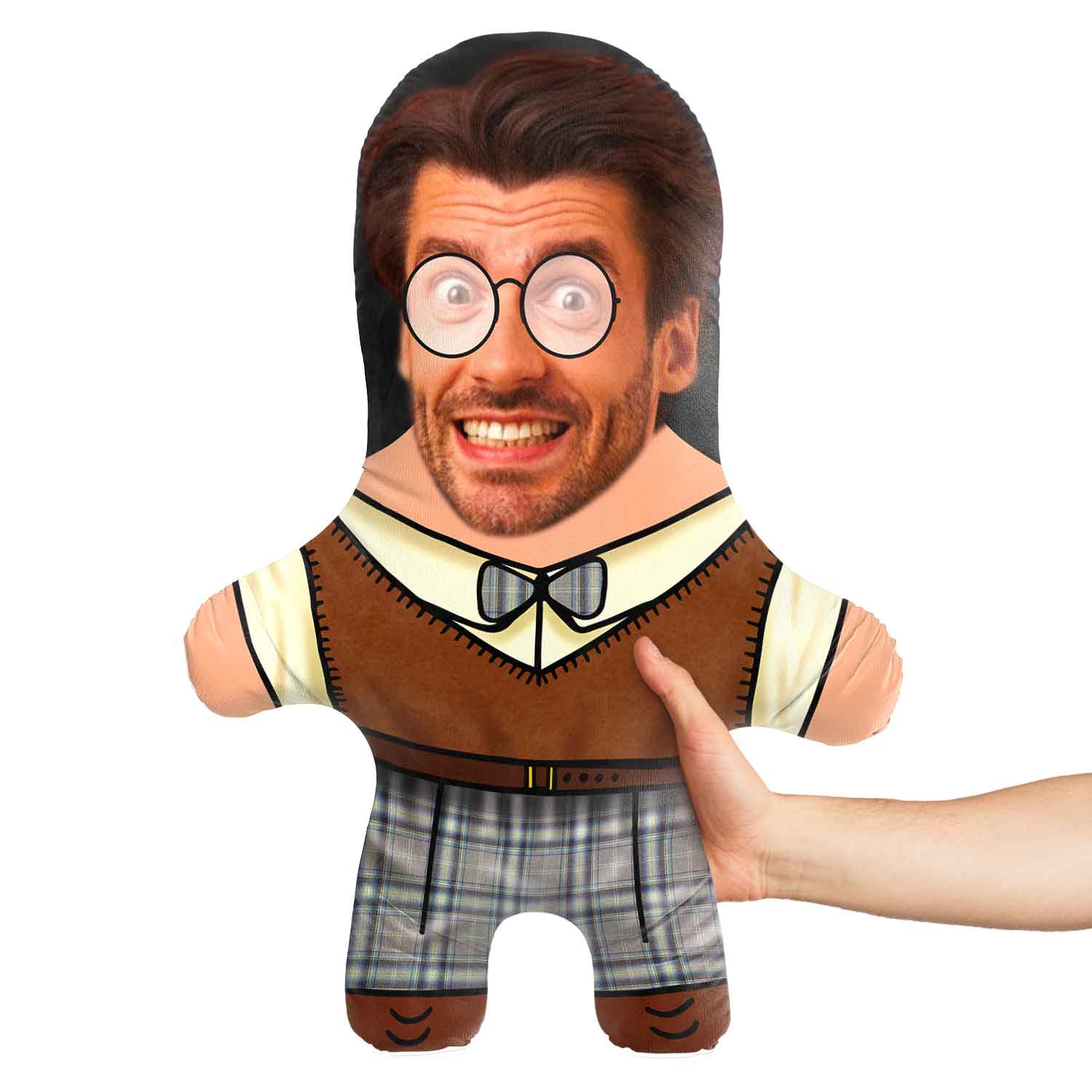 Grandpa Face Pillow