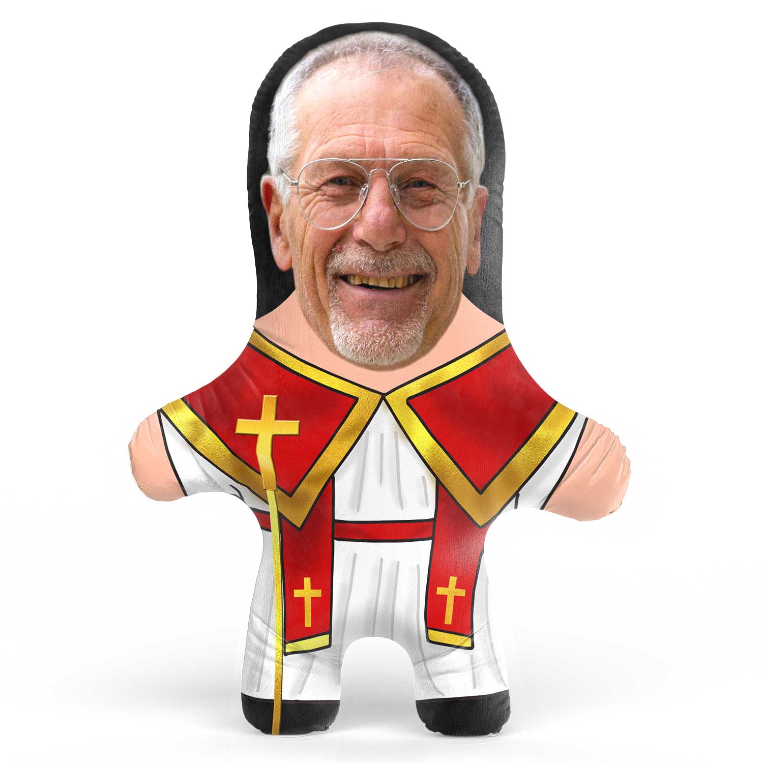 Pope Face Pillow