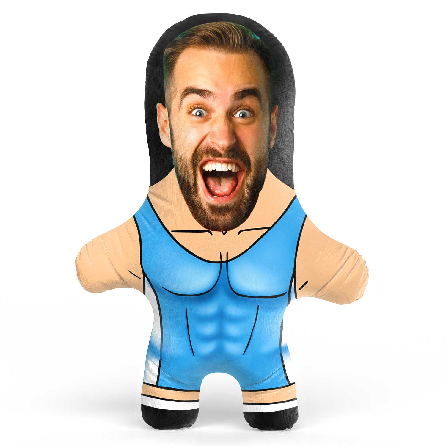 Weightlifter Face Pillow